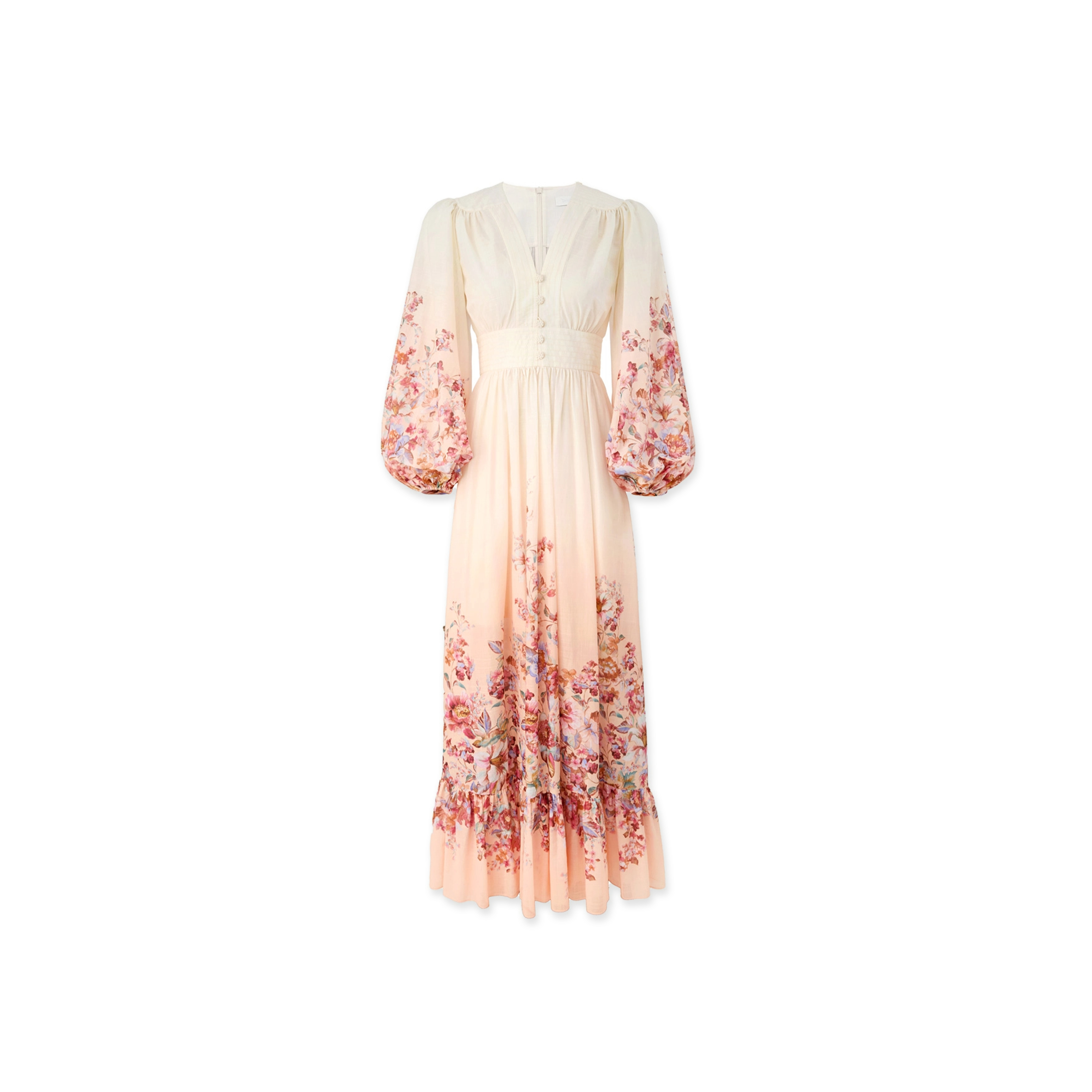 ZIMMERMANN AWAKEN PLUNGE MAXI DRESS 6875DRS261